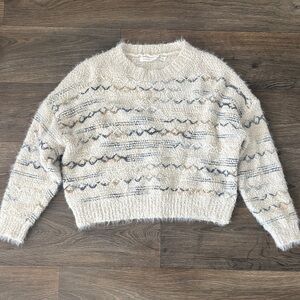 Altar'd State Cream Textured Sweater
